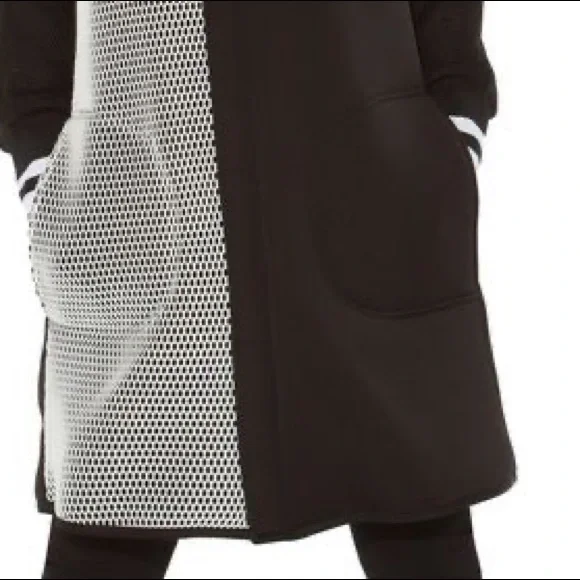 New York Giants black and white long bomber jacket - Picture 3 of 10